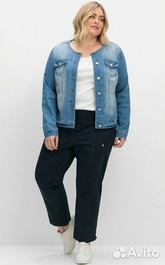 Брюки от Sheego р. 52 54 поплин Германия