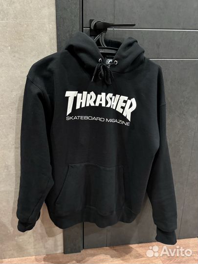 Худи thrasher черное
