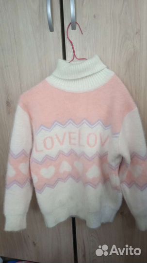 Вещи на девочку пакетом р 140-146 с Авито до