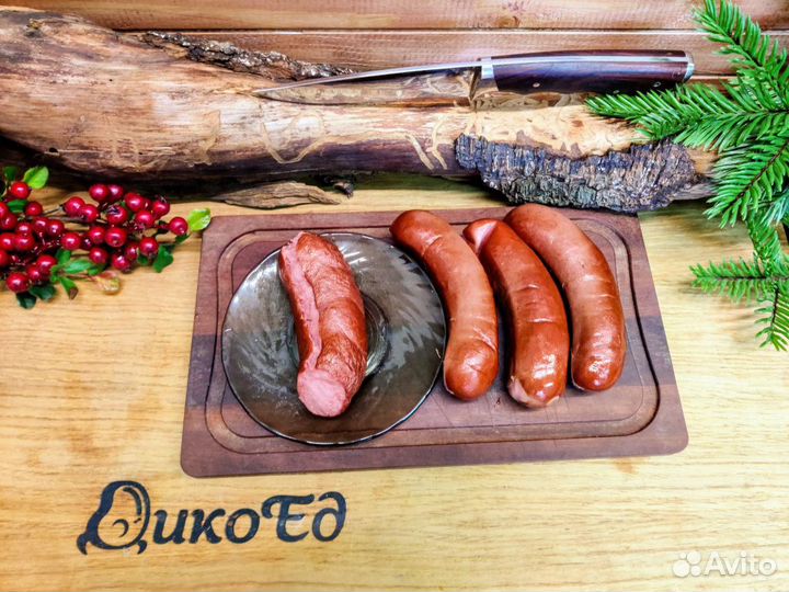 Сардельки из лосятины