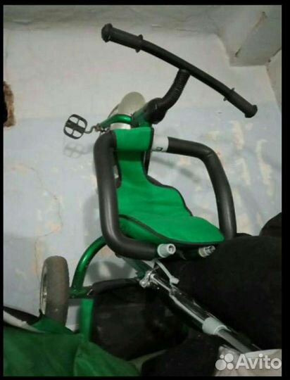 Детский велосипед с ручкой бу