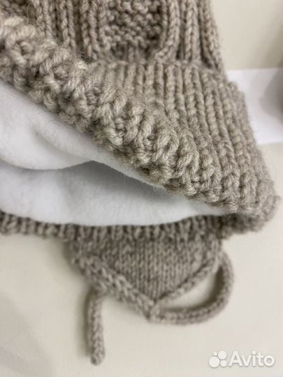 Комплект: Шапка детская зимняя/воротник