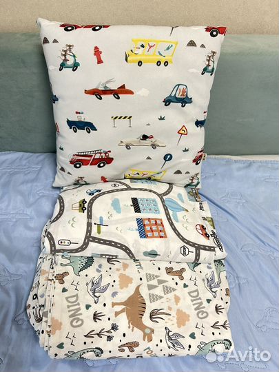 Детское постельное белье(2 комплекта)