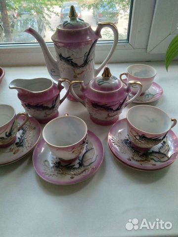 Кофейный сервиз на 4 персоны.винтаж.