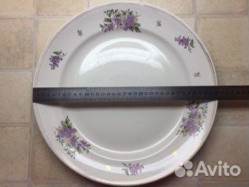 Блюдо тарелка Дулево 1956 год