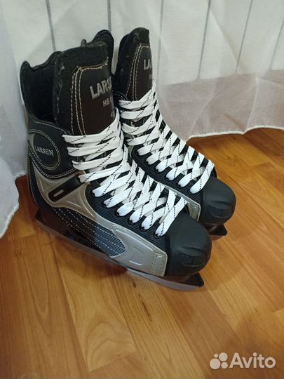 Коньки мужские хоккейные larsen 40 размер