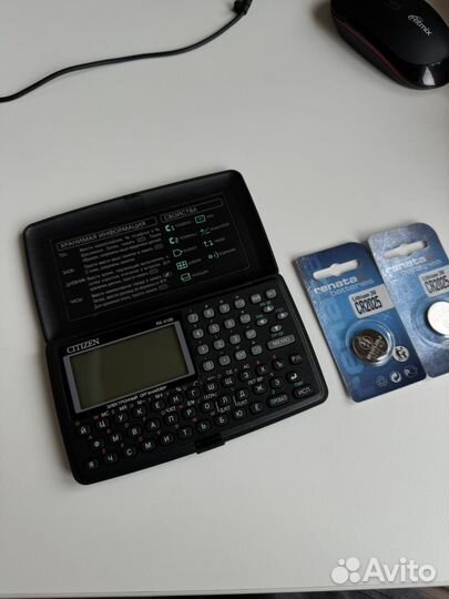Электронная записная книжка Citizen
