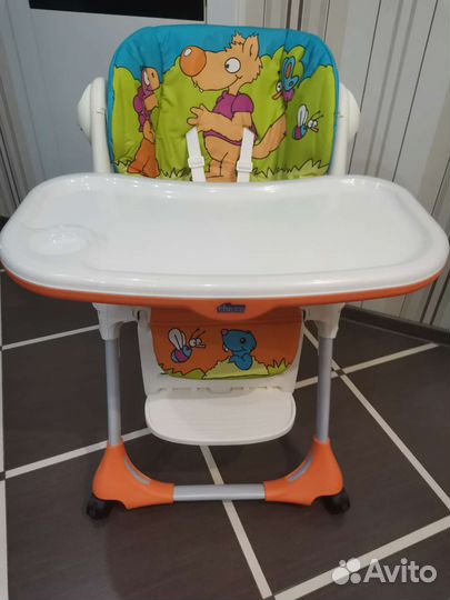 Стульчик для кормления Chicco Polly 2 в 1