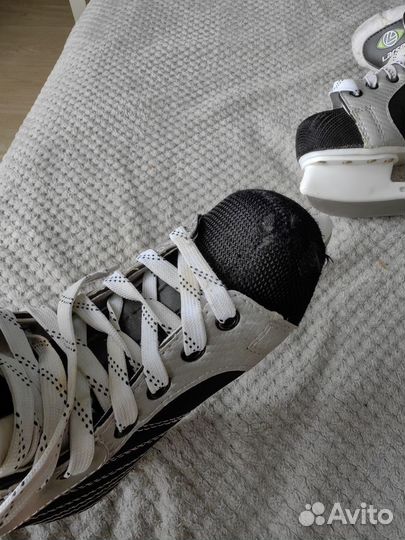 Коньки хоккейные детские 35 размер (22см стелька)