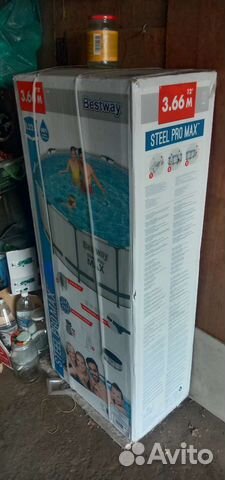Каркасный бассейн bestway steel pro max 366х122 купить в Краснодаре ...