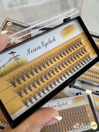 Закупка: накладные пучки ресниц Nesura