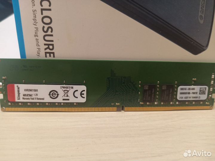 Оперативная память Kingston ddr4, 8gb, 2933MHz