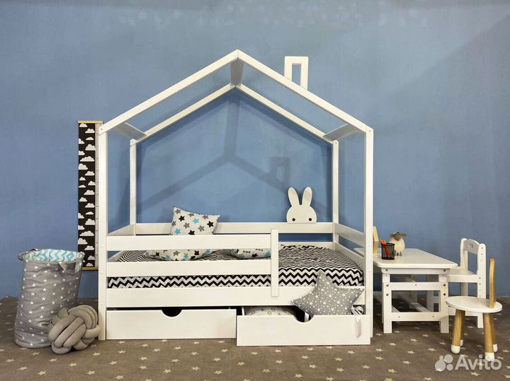 Детская кровать домик