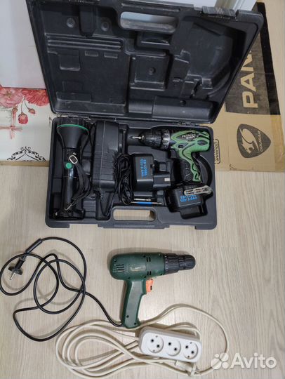 Шуруповерт hitachi ds12dvf3