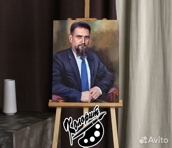 Портрет Курчатова И.В