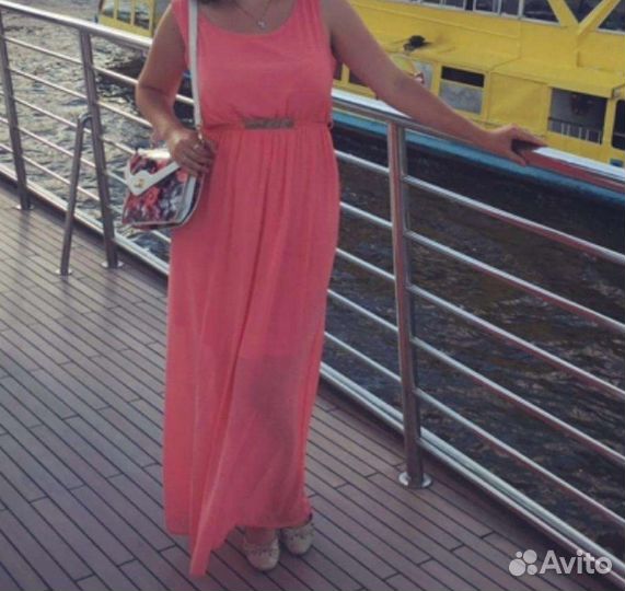 Летнее платье в пол М