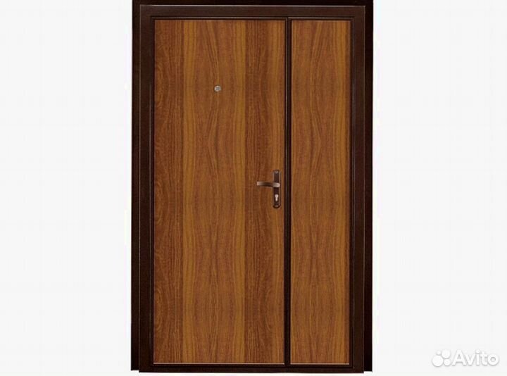 Двухстворчатая входная дверь с Терморазрывом