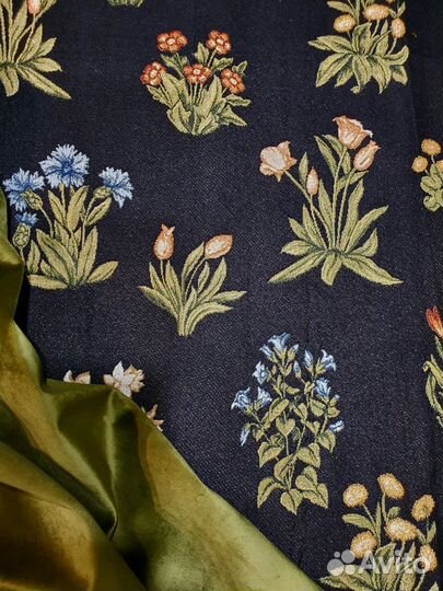 Ткань гобеленовая Мильфлёр Уильям Моррис