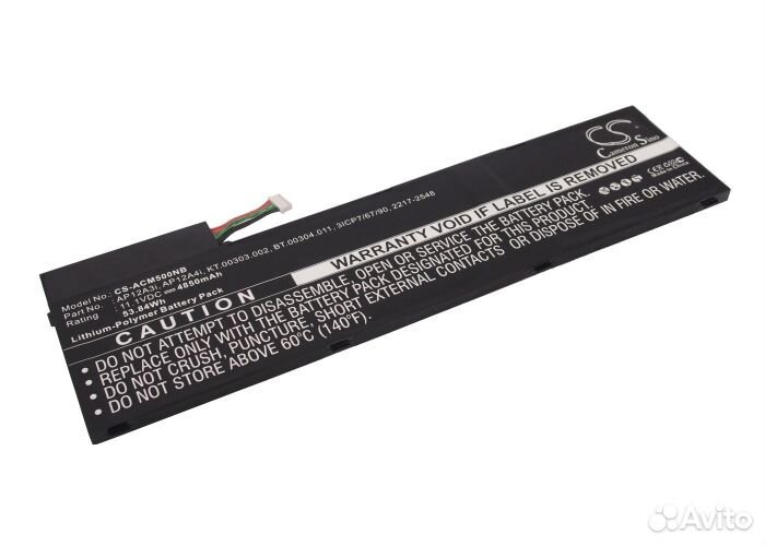 Аккумулятор AP12A3i к/планшета Acer Aspire M3, M5