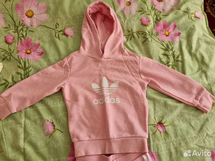 Спортивный костюм adidas для девочек 92