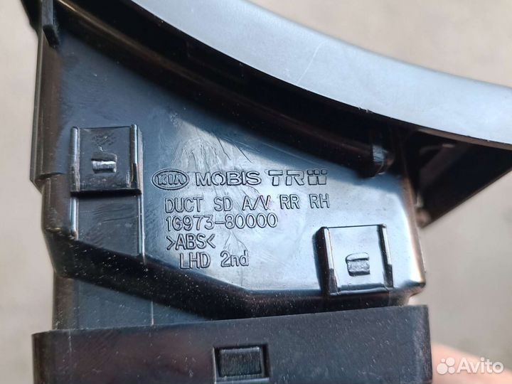 Дефлектор воздушный правый kia rio 2