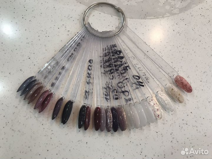 Гель лаки для маникюра набор бу