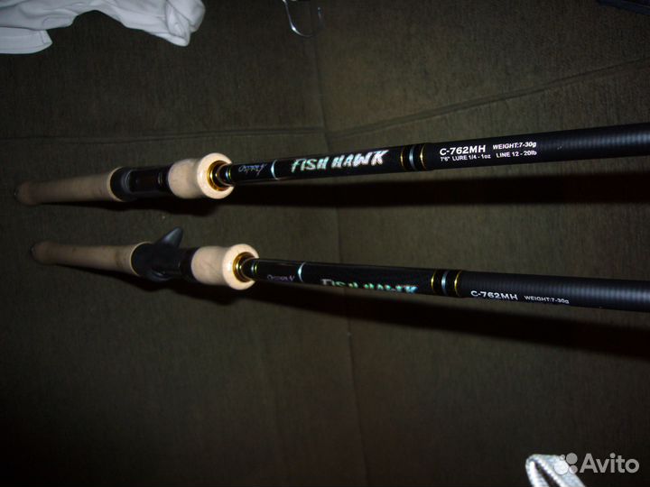 Кастинг Osprey fish hawk C-762H 10-45 C-762MH 7-30