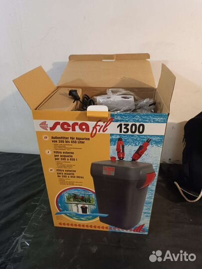 Внешний аквариумный фильтр Serafil 1300