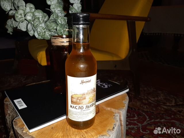 Масло льняное сыродавленное 100 мл