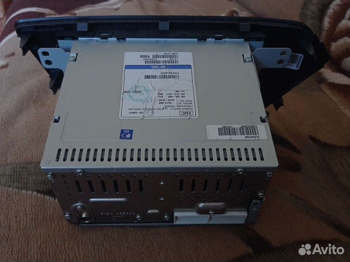 Штатная магнитола на kia rio 3