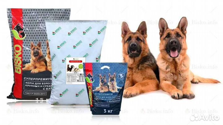 Корм для собак Bisko