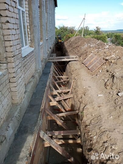 Услуги экскаватора