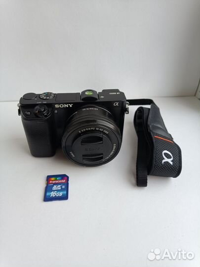 Sony a6000 kit 16-50mm пробег 13099к