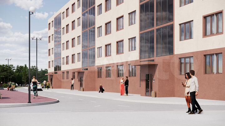 1-к. квартира, 35,5 м², 1/5 эт.