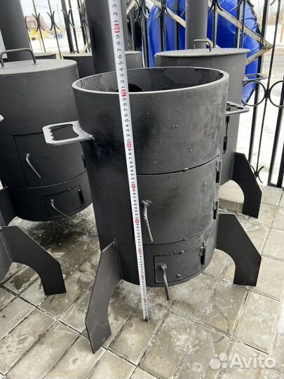 Печь для казана 10 мм