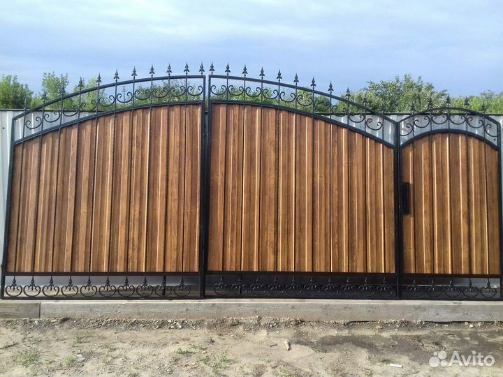 Кованые ворота