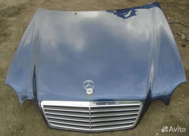 Капот крылья на Mercedes Е-класса (W210) 95-99г