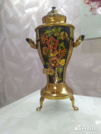 Самовар электрический расписной