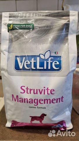 Сухой корм Struvite management 2 кг
