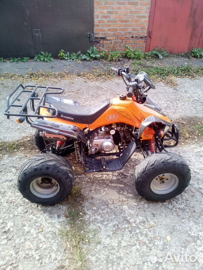 Квадроцикл ABM scorpion 125
