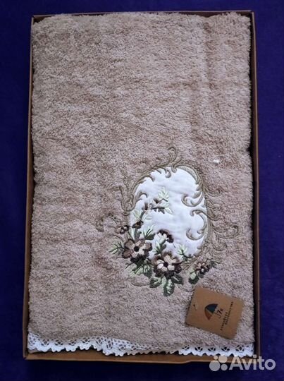 Полотенце банное махровое Turkey коробке 70/140