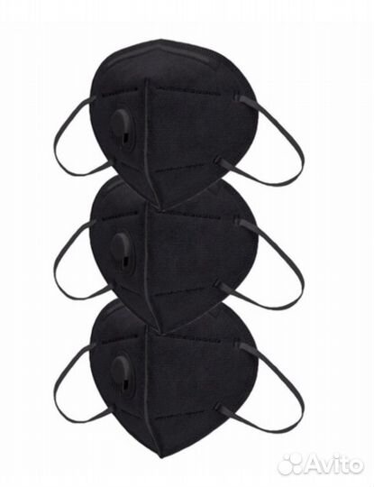 Маска-респиратор кн95 с клапаном FFP2