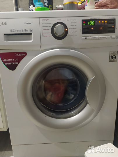 Стиральная машина бу lg 6 кг