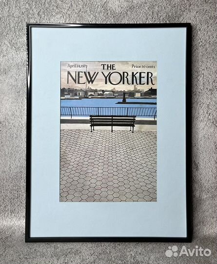 Обложки журнала The New Yorker в оформлении и без