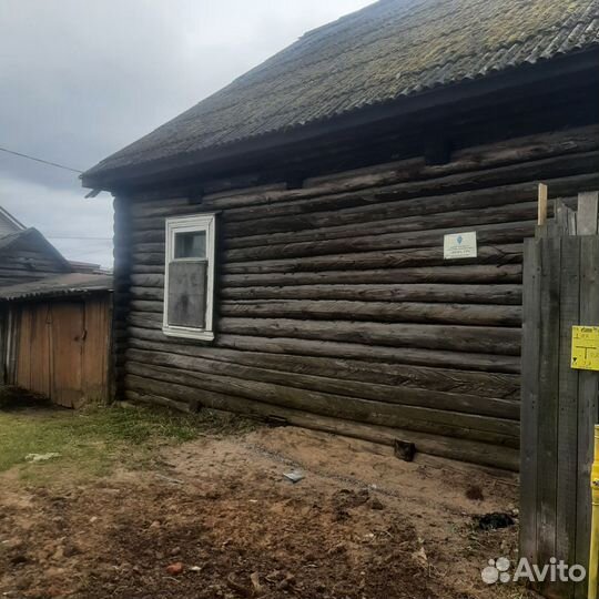 Сруб дома из бревна бу
