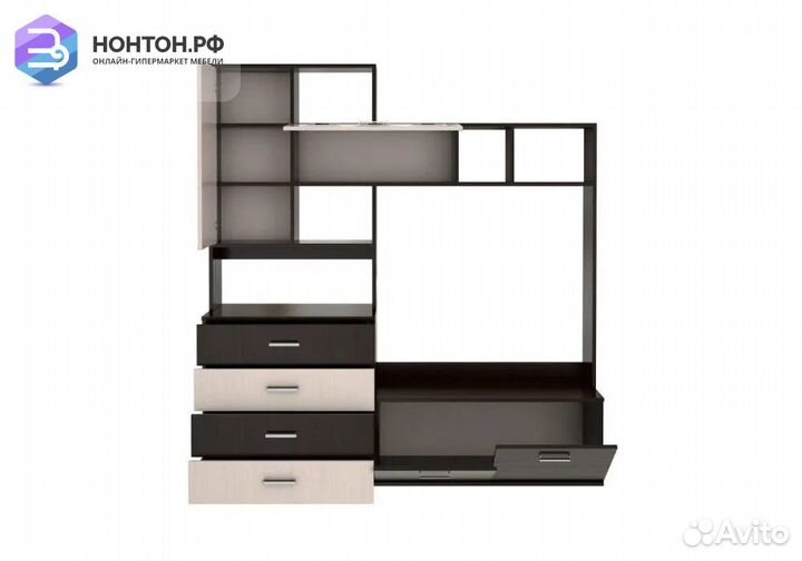 Центральная секция Белла венге / дуб атланта