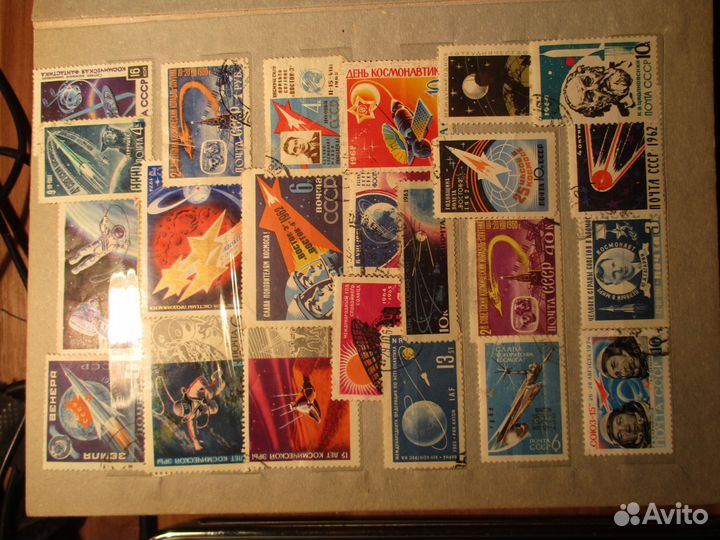 Марки СССР 60-80 годов. Корабли, космос и самолёты