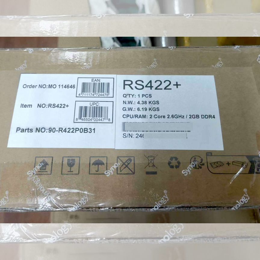 [RS422] Система Хранения Данных Synology + Rs422