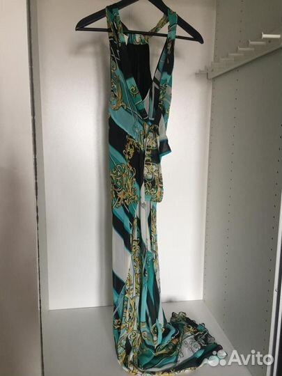 Платье макси с открытыми плечами р-р 44-46