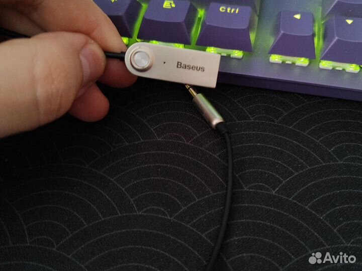 Baseus bluetooth адаптер для машины